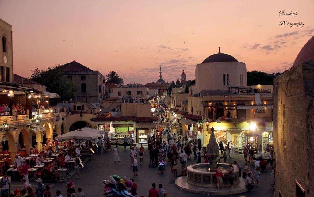 Galini Apartments Old Town Rhodes City エクステリア 写真